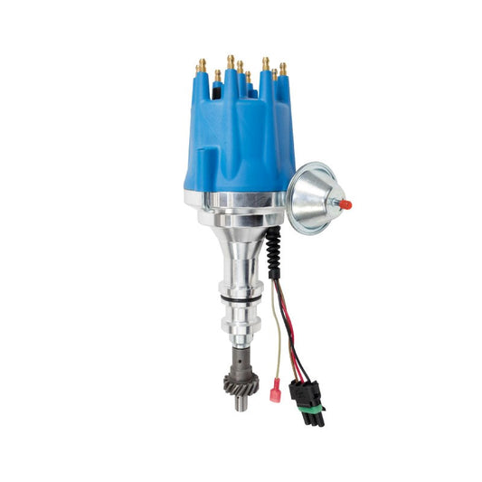 DISTRIBUTOR CLEVELAND BLUE/429-460 W/VAC READY TO RUN ALLOY