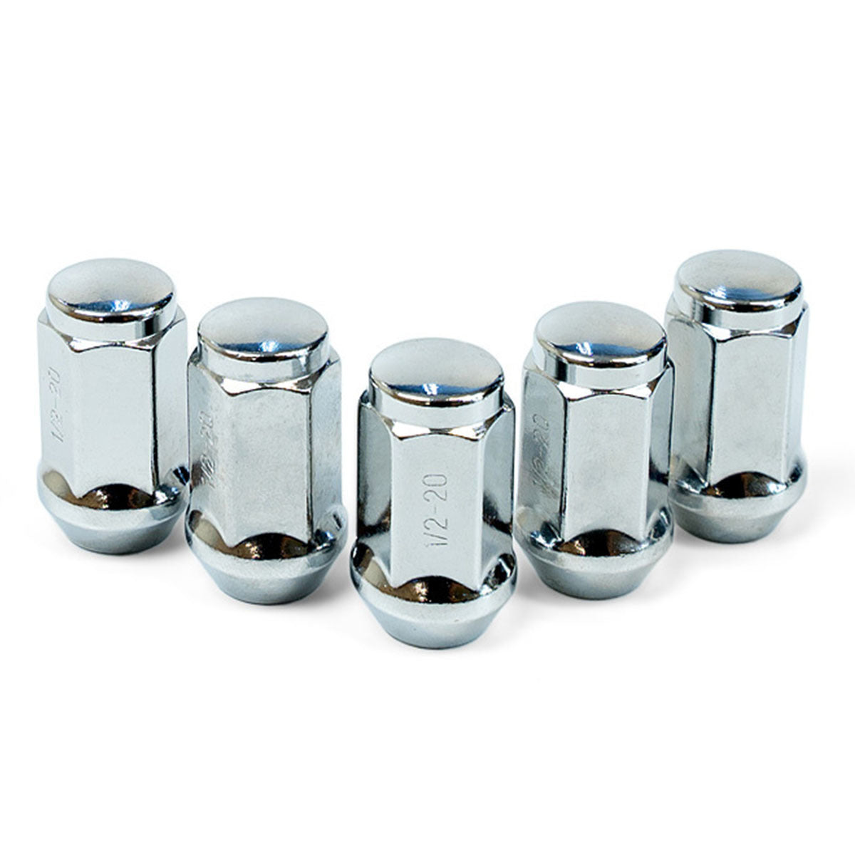 NUT WHEEL STEEL ACORN 40mm LONG - 5-PACK