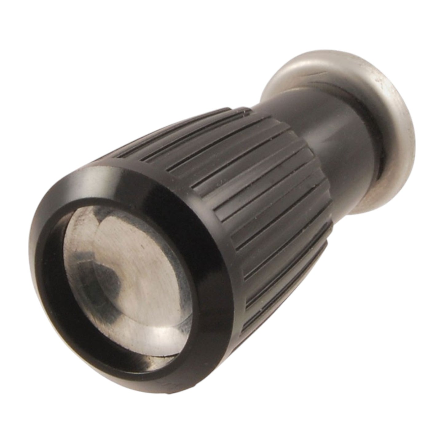 KNOB CIGARETTE LIGHTER XK-P BLACK WITH SILVER INSERT
