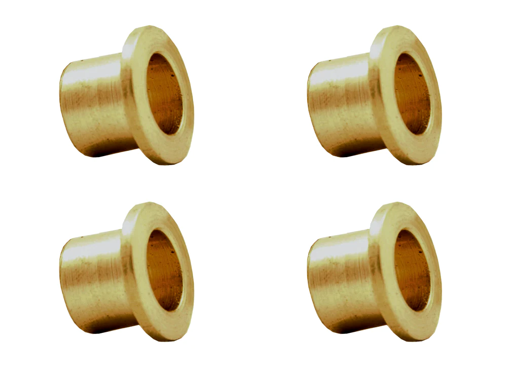 HINGE DOOR BUSH XK-C/ZA-H/P5-6 & MOST 60s USA BRASS - SET OF 4