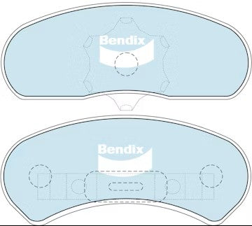 BRAKE PADS FRONT XY-D PBR BENDIX ADV