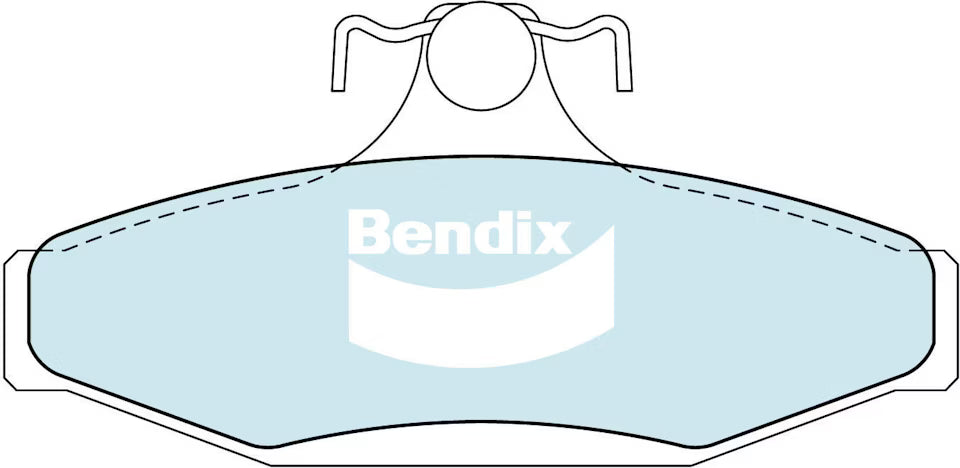 BRAKE PADS REAR XB-D DISC BENDIX ADV