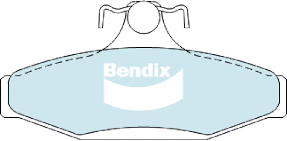 BRAKE PADS REAR AU SERIESII - BF - BENDIX GCT