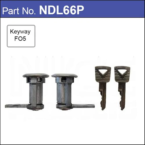 DOOR BARREL LOCK AND KEY PAIR XM-P,COMPACT,F-SERIES & USA 61-66