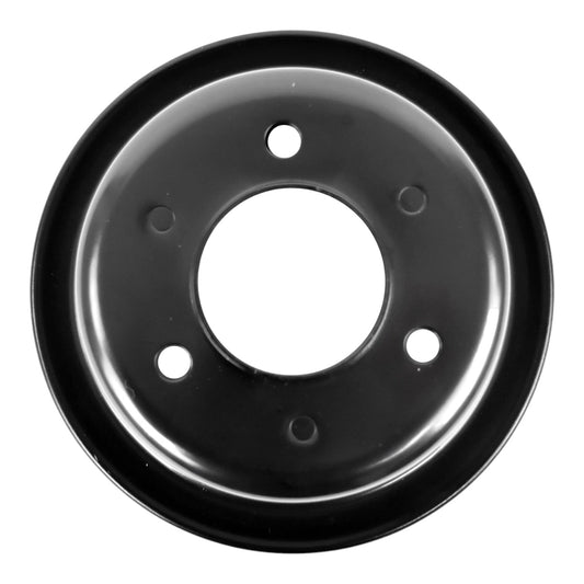 PULLEY CRANK 3-BOLT PRE-69 WINDSOR DOUBLE GROOVE BLACK