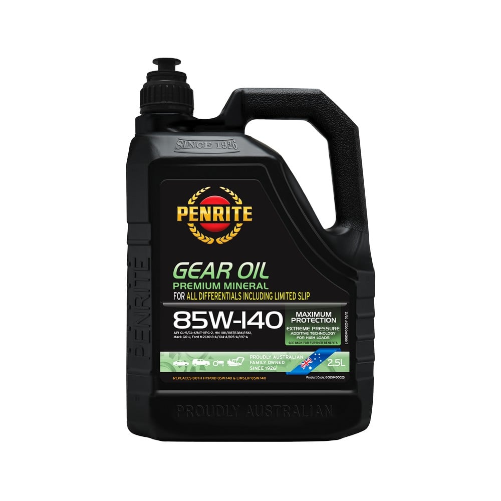 OIL GEAR 85W-140 ALL DIFFERENTIALS 2.5L PENRITE