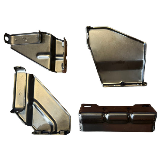 RADIATOR MOUNT XC/ZH/P6 V8 LONG NO RUBBERS - SET 4