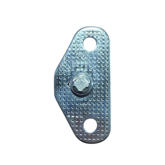 STRIKER PLATE DOOR XR-C/ZA-H/P5-6 INC SCREWS - SILVER - EACH