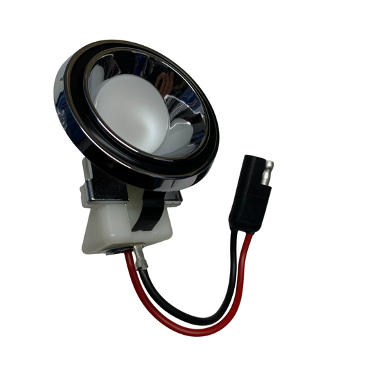 INTERIOR LIGHT LENSE PILLAR LATE XB-F/P5-FE/69-70 MUSTANG - EACH