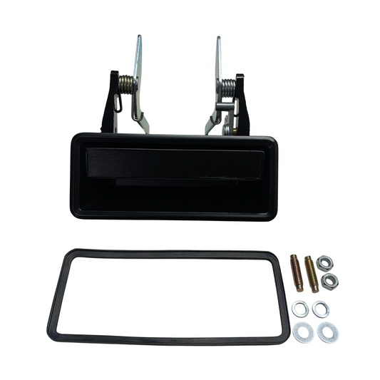 DOOR HANDLE OUTER XB-C BLACK LHF REPRO