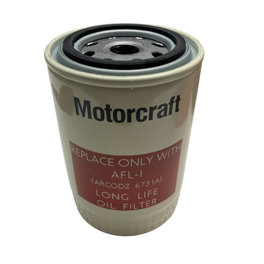 OIL FILTER MOTORCRAFT 70's AFL1 REPRODUCTION