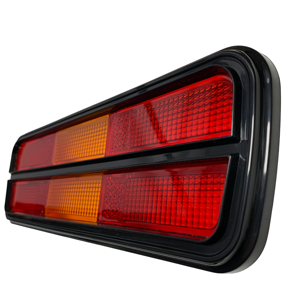 LENS TAIL LIGHT XC COUPE-INC BLACK SURROUNDS - PAIR
