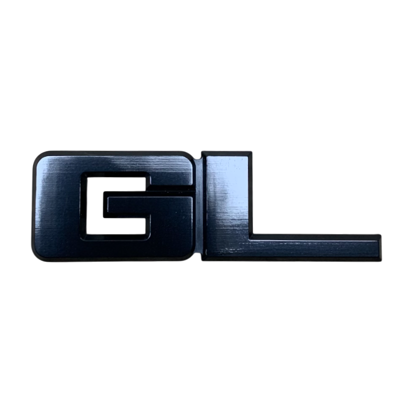 BADGE GL XD-F BLACK - EACH
