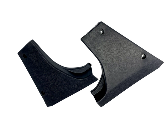 REAR KICKPANELS XA-C COUPE BLACK (BEHIND DOOR) PAIR