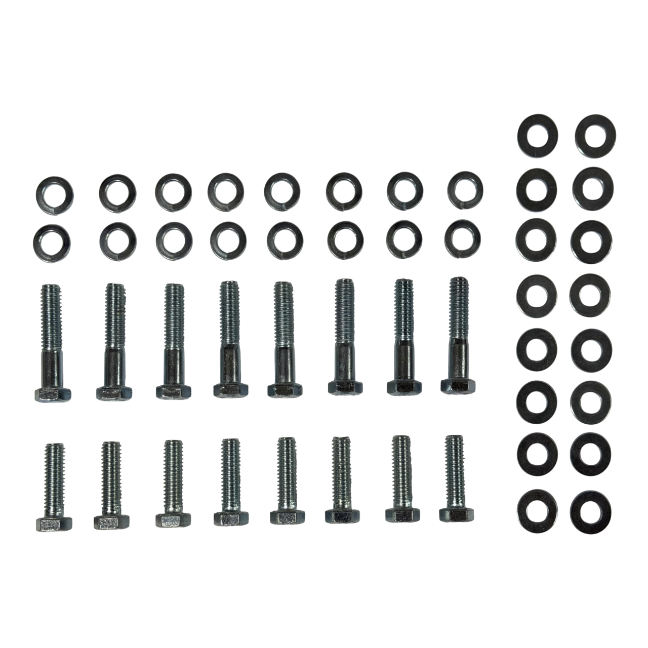 BOLT KIT EXHAUST MANIFOLD CLEVELAND 302 & 351 2V ONLY - STD HEX