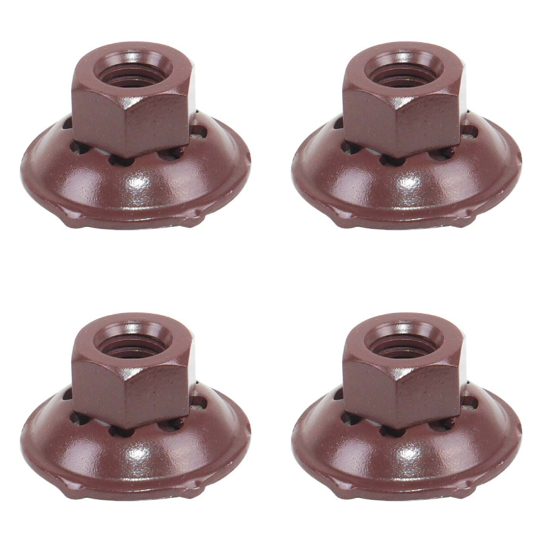 SEAT TRACK NUT XK-F REPRO - SET4