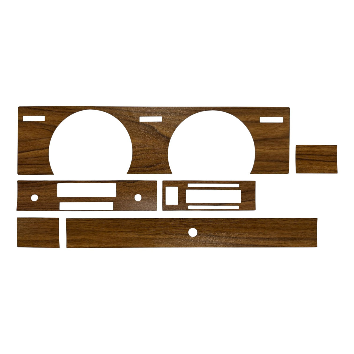 WOODGRAIN DASH SET XR FAIRMONT -8 PCE-