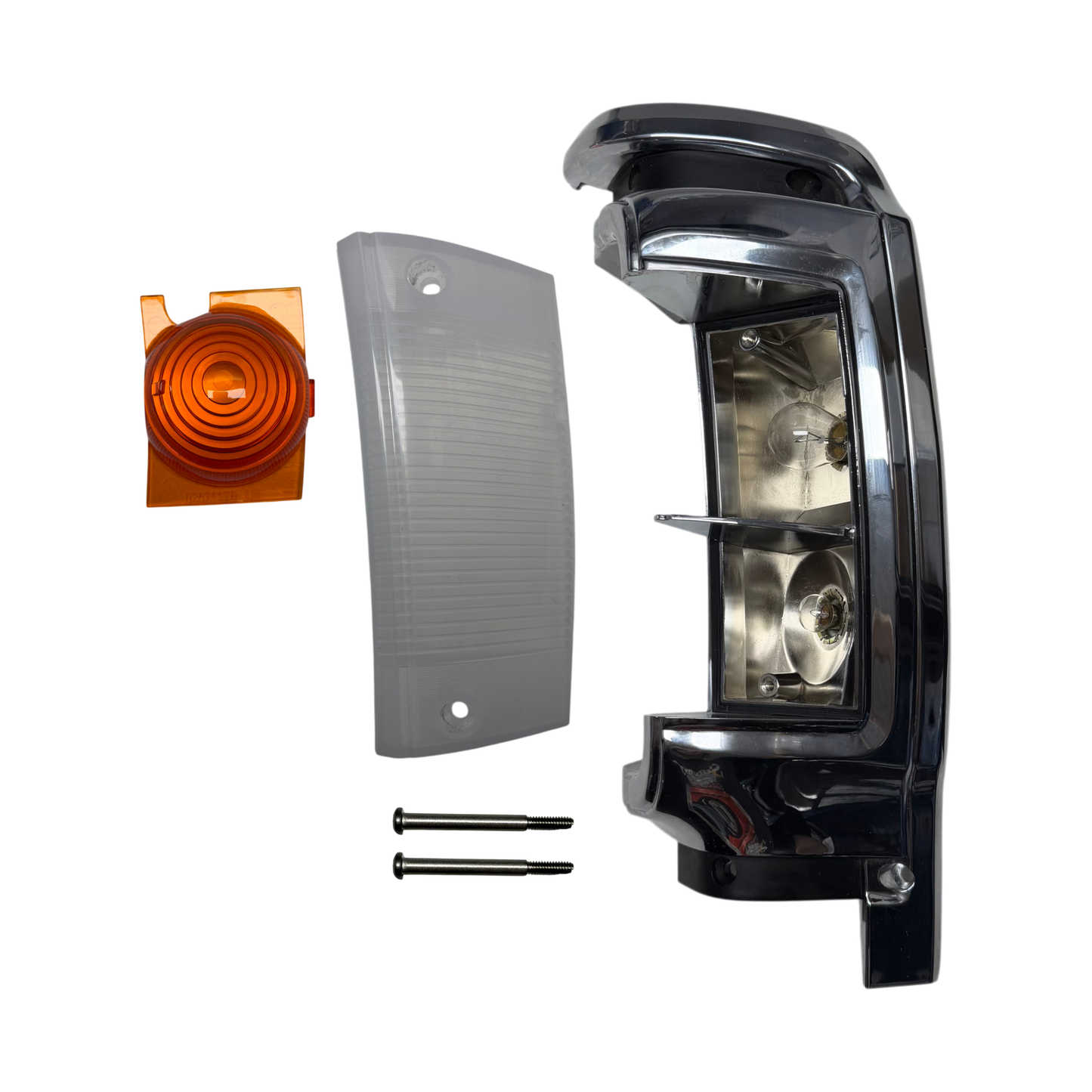 PARKLIGHT/INDICATOR ASSEMBLY XY REPRO CONCORS PAIR (WITH GLOBES & HOLDERS)