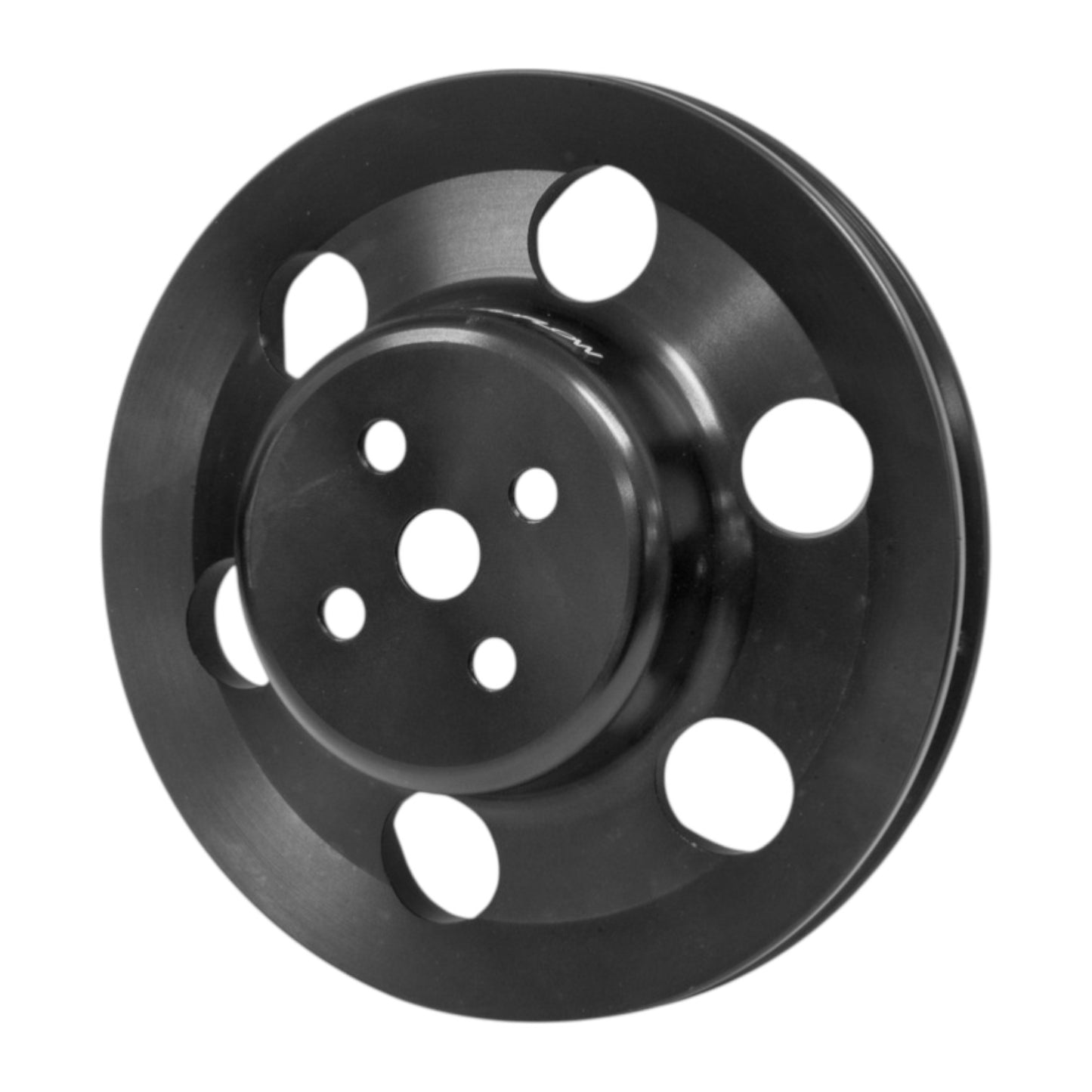 PULLEY CLEVELAND & LH WINDSOR WATER-PUMP S/GROOVE ALLOY - BLACK
