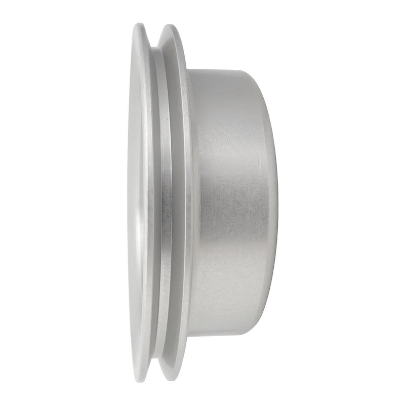 PULLEY CLEVELAND & LH WINDSOR CRANK S/GROOVE ALLOY - SILVER