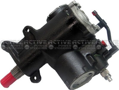 STEERING BOX XA-F POWER STEER (CORRECT XE-F 90 DEG RETURN OUTLET TYPE)