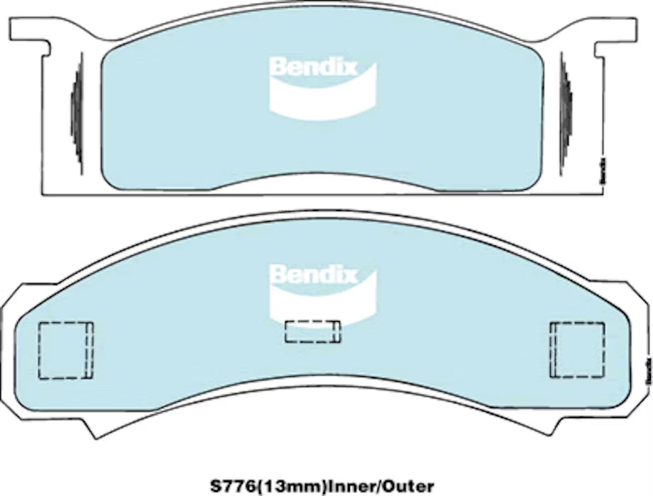 BRAKE PADS FRONT XW-Y KH / GIRLOCK BENDIX ADV