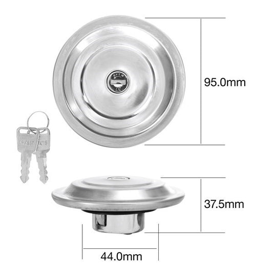 FUEL CAP XK-Y STD-REPLACEMENT LOCKING (VENTED)