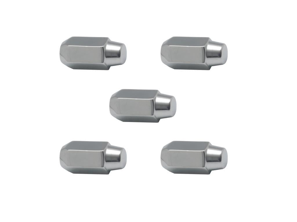 NUT WHEEL STEEL ACORN XTGT/XW-Y GS (6in RIM) 46MM LONG & 13/16HEX - SET OF 5