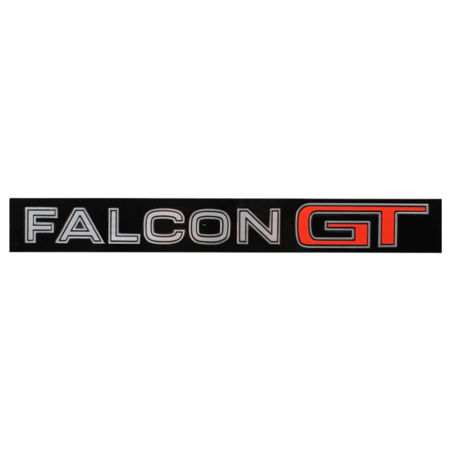 BADGE FALCON GT XYGT BOOT-FITS MOULDNG