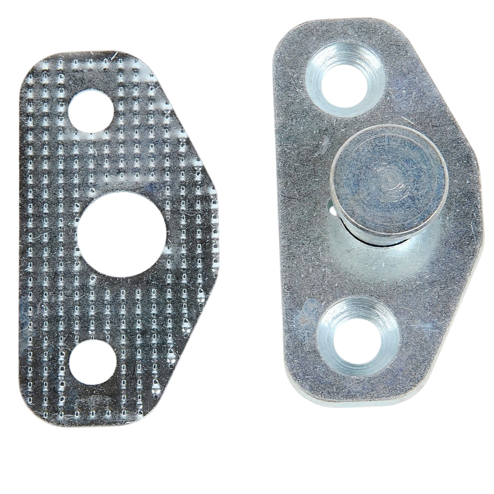 STRIKER PLATE DOOR XM-P COUPE / 64-66 MUSTANG / 62-4 FAIRLANE - EACH