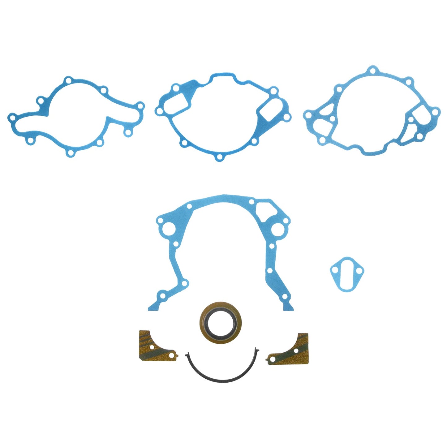 GASKET SET TIMING COVER 5L WINDSOR 90S REVERSE DIRECTION - FEL-PRO