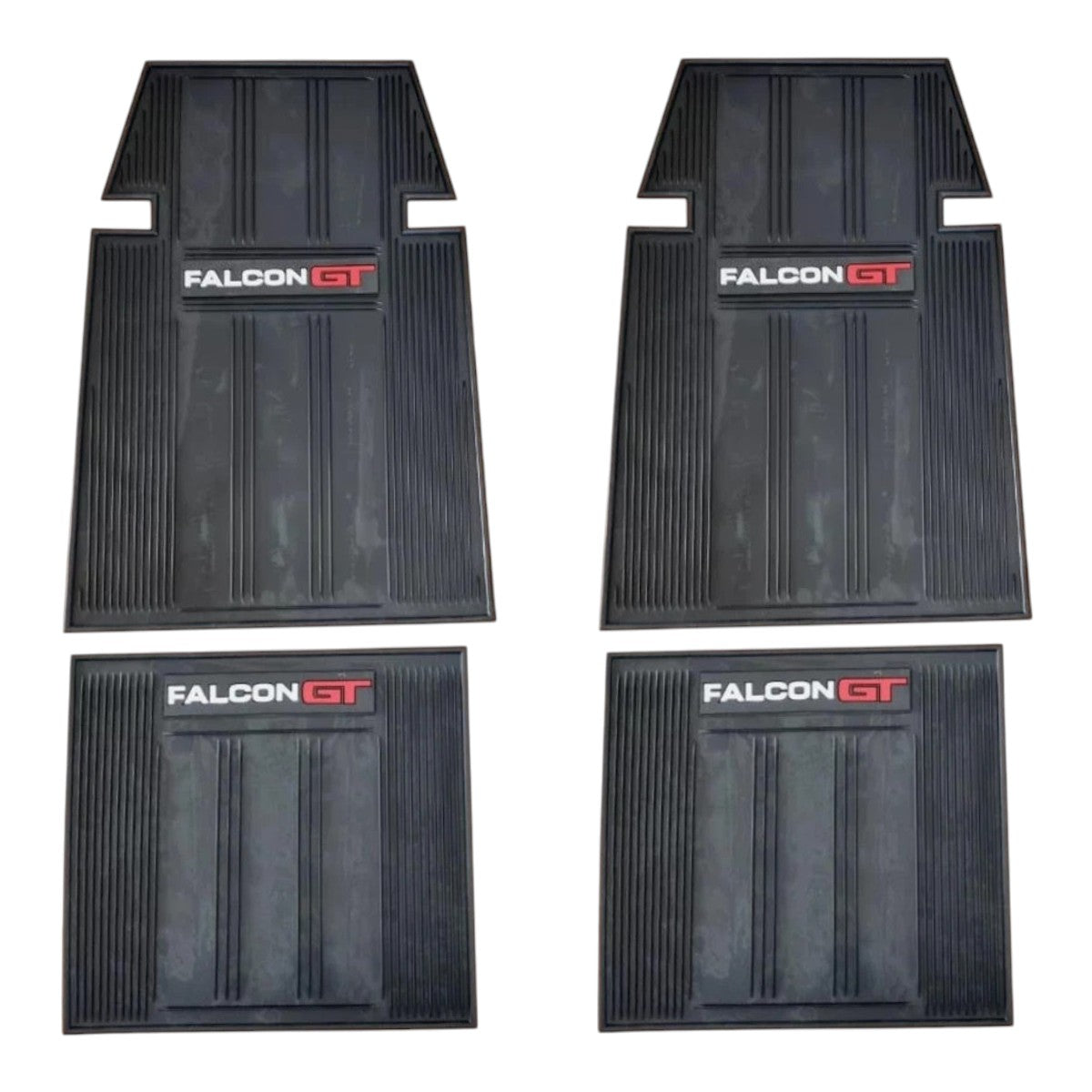 FLOOR MAT SET OF 4 FALCON GT - RUBBER