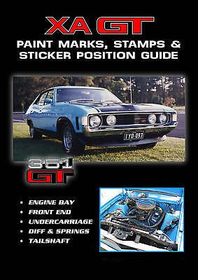 BOOK DECAL AND STICKER POSITION GUIDE XAGT