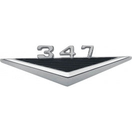 BADGE ENGINE V-347 60s STYLE