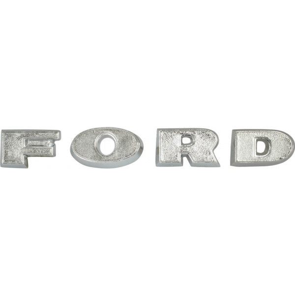 BADGE F.O.R.D LETTERS XL-P BONNET/COMMER