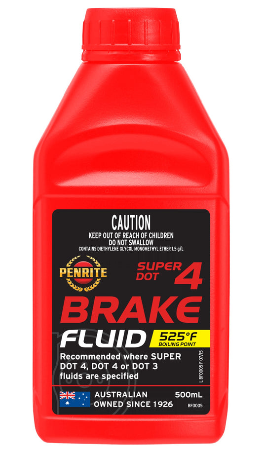 BRAKE FLUID DOT4 500ML PENRITE