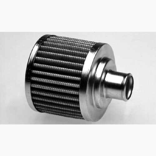 BREATHER/OIL CAP PUSH IN W FILTER CHROME