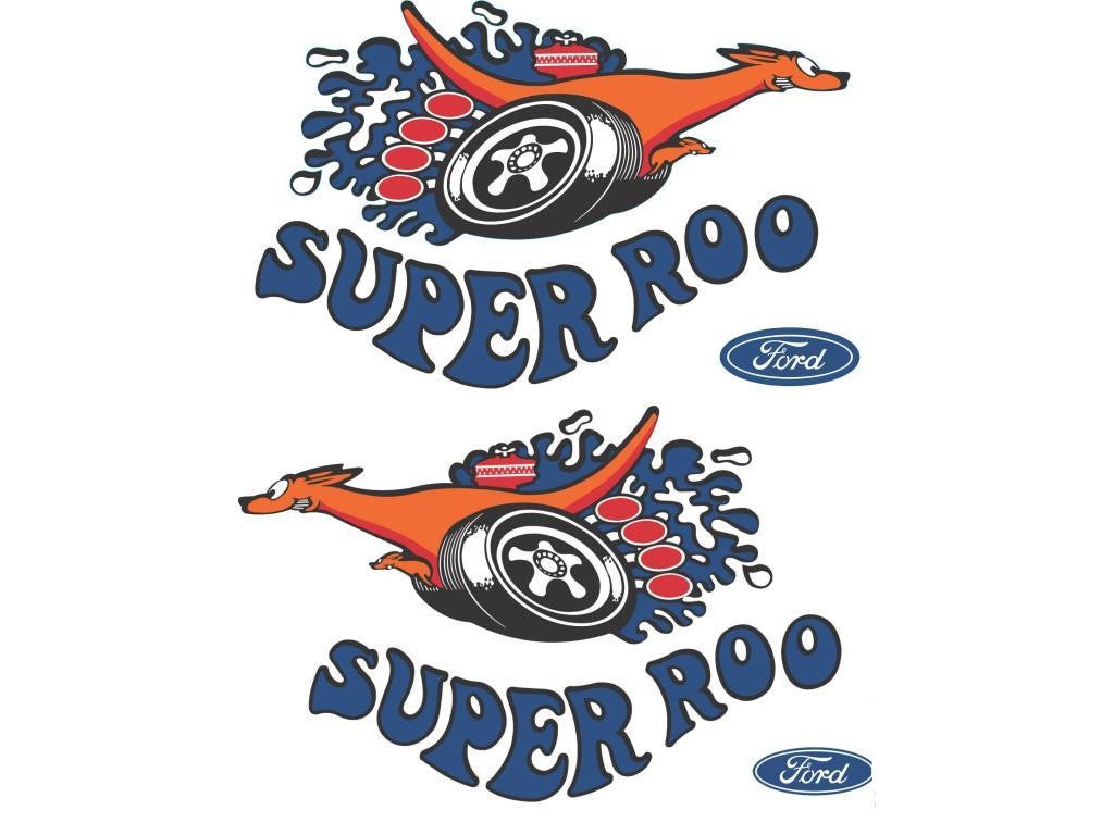 DECAL SUPER ROOS LGE XWGT PR -SUIT KITS-
