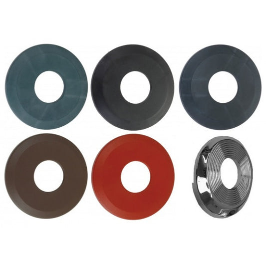 DOOR HANDLE ESCUNITION XK-P INNER RED - EACH (COVERS SCREWS)