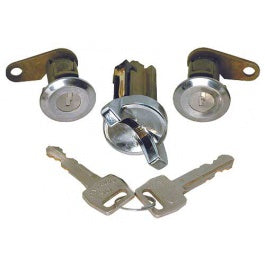 LOCK SET XA-B IGN.AND 2 DOOR BARRELS