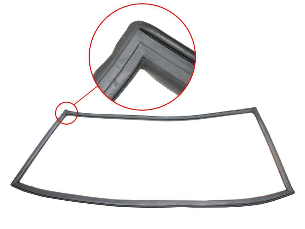 SEAL REAR WINDOW XD-F BASE MODEL SEDAN WITH NO MOULDS USES LOCK STRIP