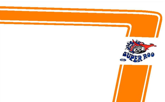 STRIPE KIT XW GT ORANGE REFLECTIVE