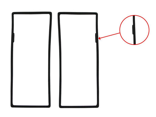GASKET BODY INDICATOR LENSE XY FRONT - PAIR