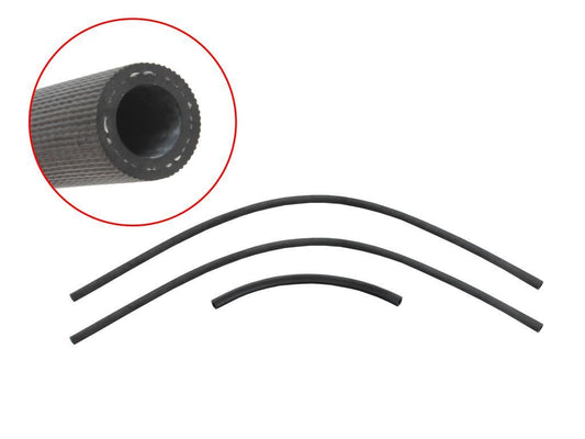 HEATER HOSE KIT XW-Y/ZD V8 CLEVELAND (1/2 HOSE WITH 5/8 FLARE AT MOTOR END) 3PC