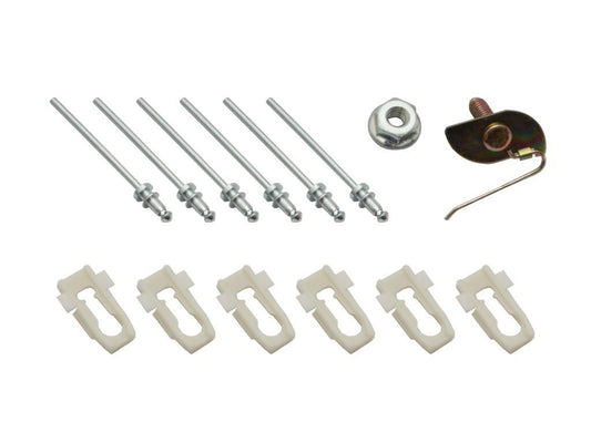 FASTENER KIT DOOR TOP MOULDING XA-C COUPE,UTE & VAN
