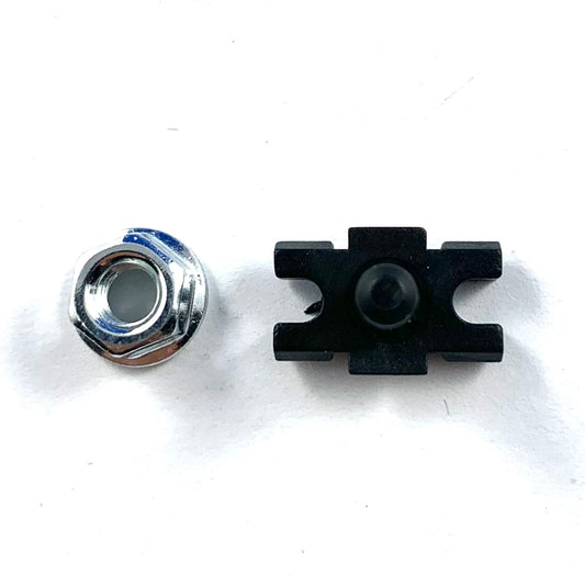 CLIP & NUT MOULD - XD-F/ZJ-L/FC-E SMALL MOULDS BLACK 2PC - EACH
