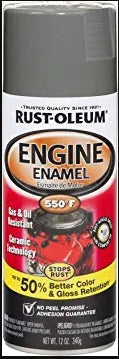 PAINT ENGINE ENAMEL FORD GRAY - 340g SPRAY-CAN