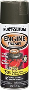 PAINT ENGINE ENAMEL CAST IRON - 340g SPRAY CAN RUST-OLEUM