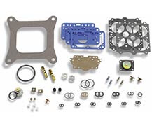 CARBURETTOR KIT HOLLEY 4BBL MOST 4150 SQ/BORE TWIN M/BLOCK - HOLLEY FAST KIT