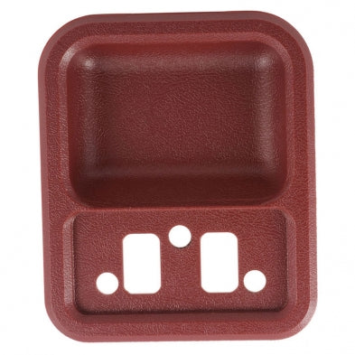 SCUFF CUP DOOR HANDLE RED XT-Y PLASTIC (COLOUR IS NOT CONCOURS) EACH